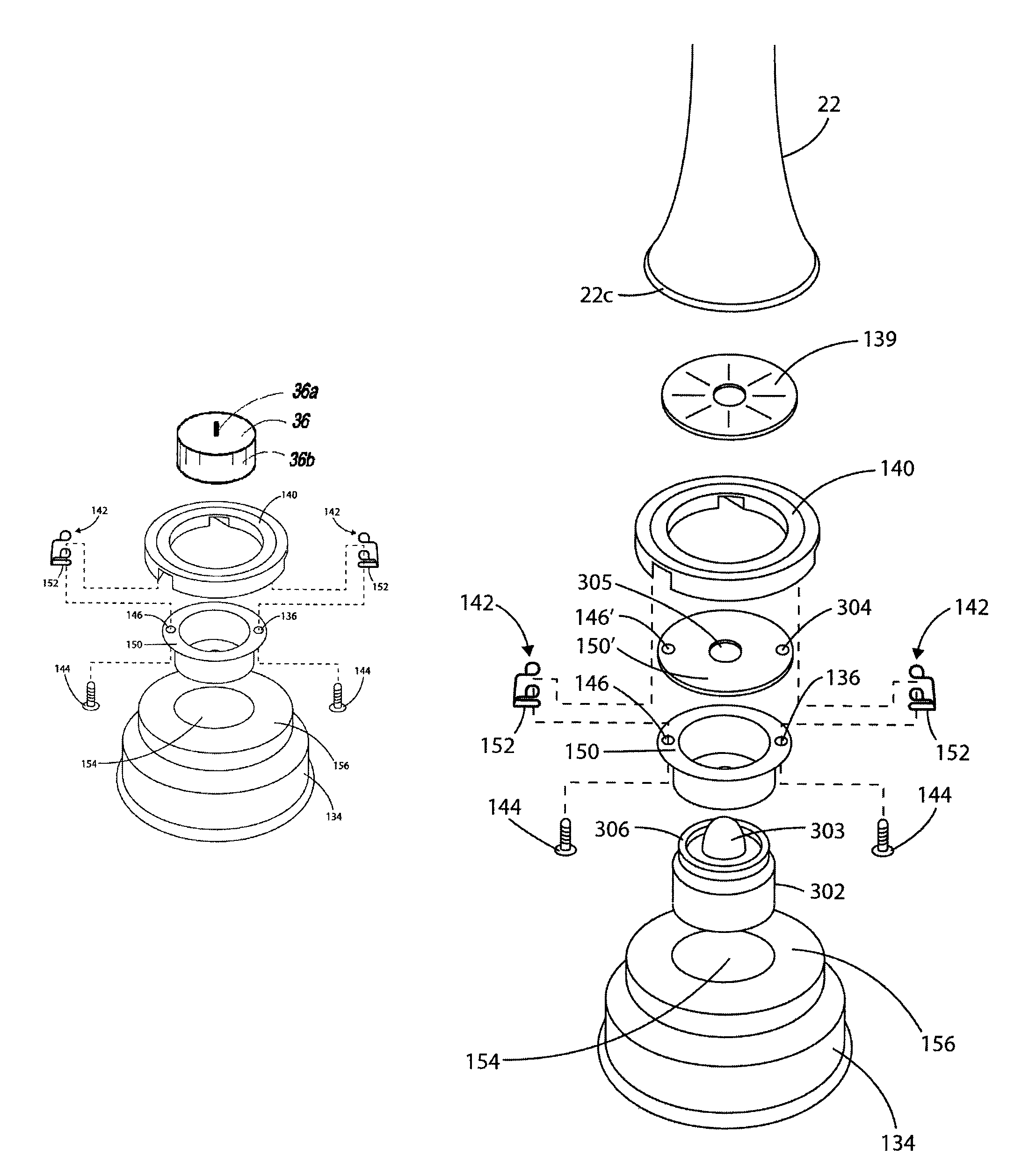 Apparatus and method for extinguishing a flame upon disturbing the apparatus