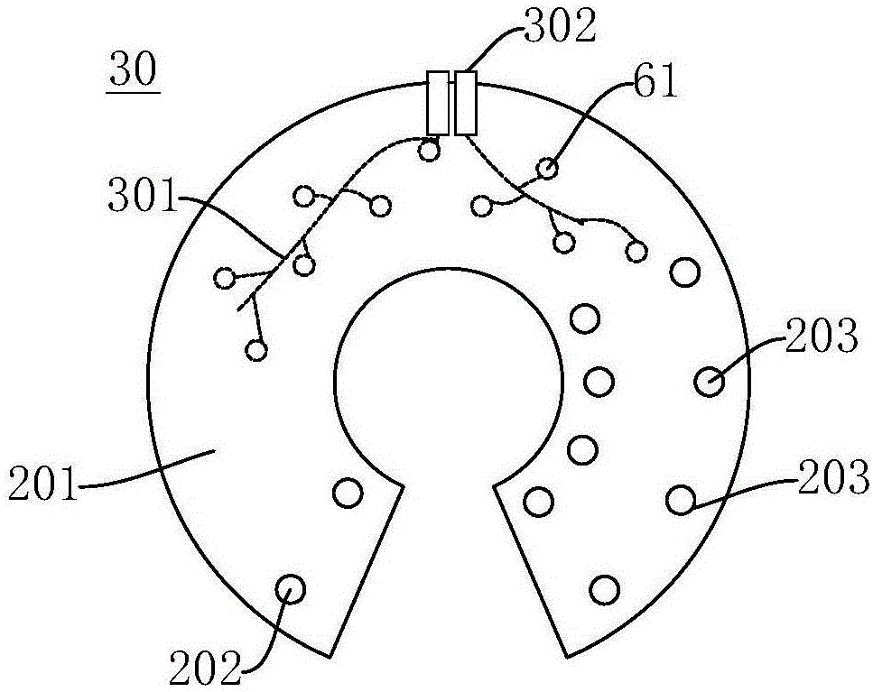 Breast pad, breast pad assembly and breast tumor detection device