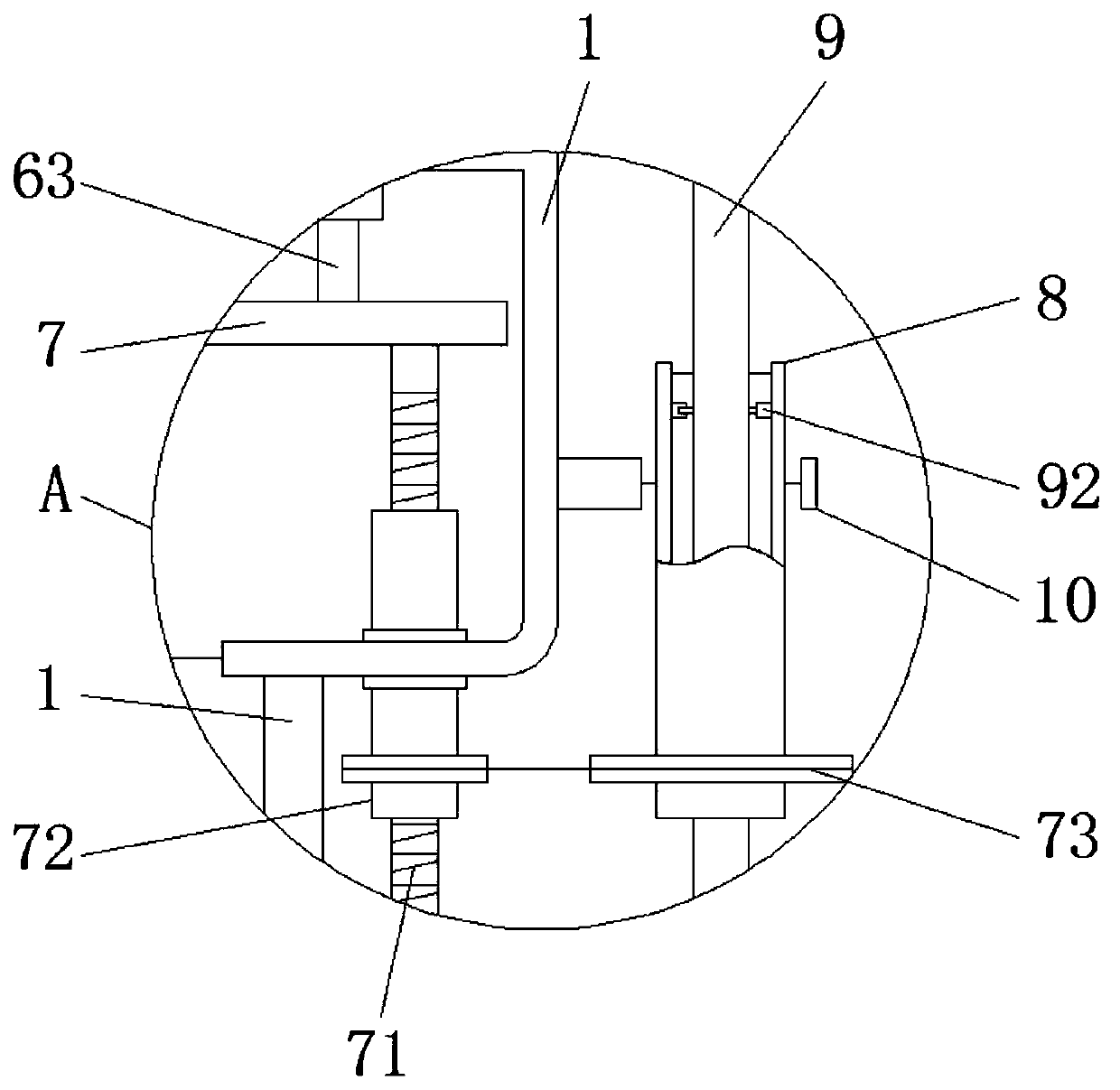 An adjustable hydraulic rock drill based on vibration and shock