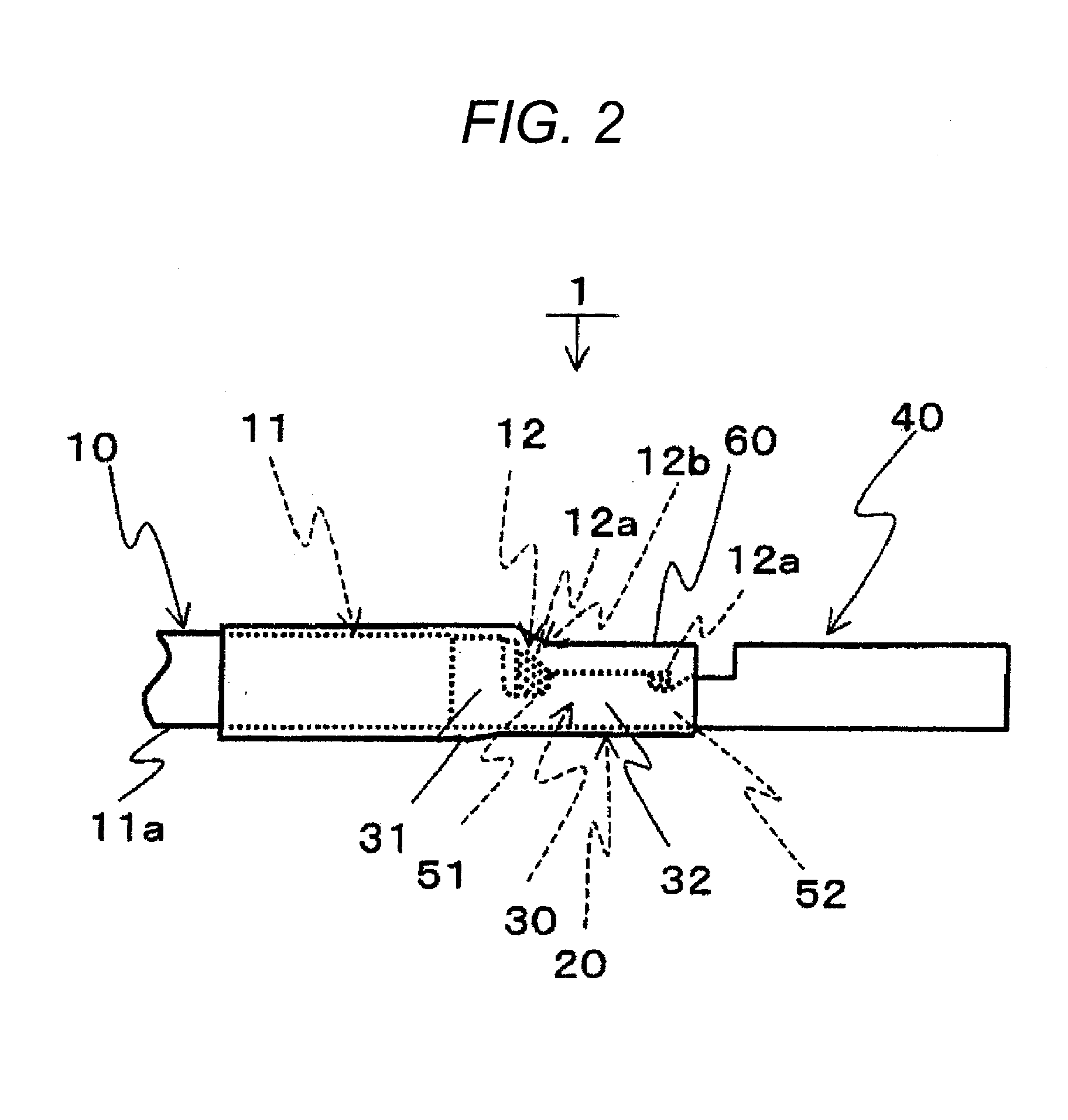 Connection structure of electric wire and terminal, and manufacturing method thereof