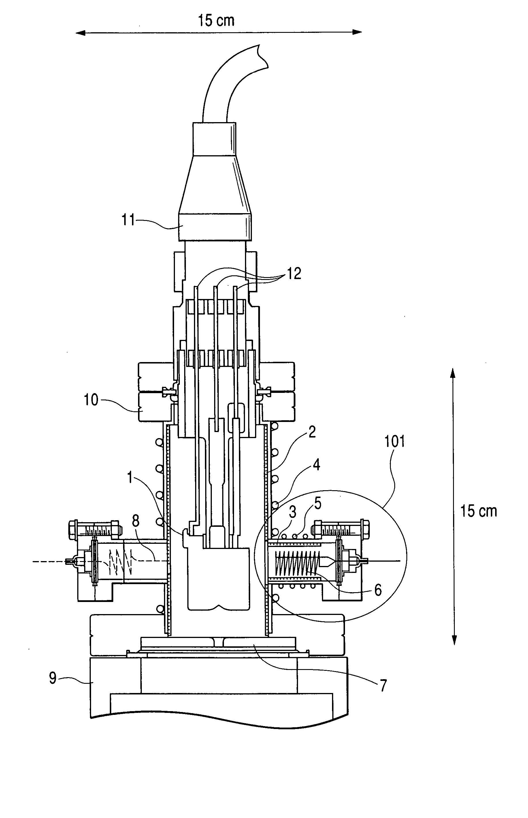 Small electron gun