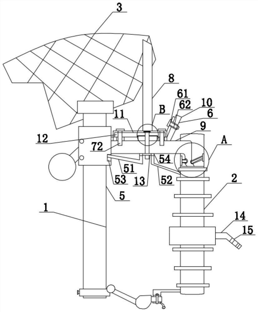 Electric arc impact prevention generating device for high-voltage electrical equipment