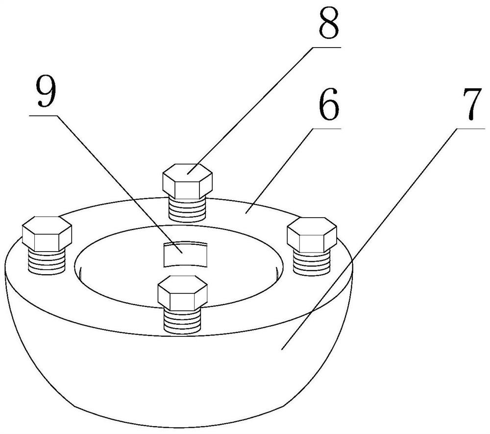 A restraint device for engine shaft parts