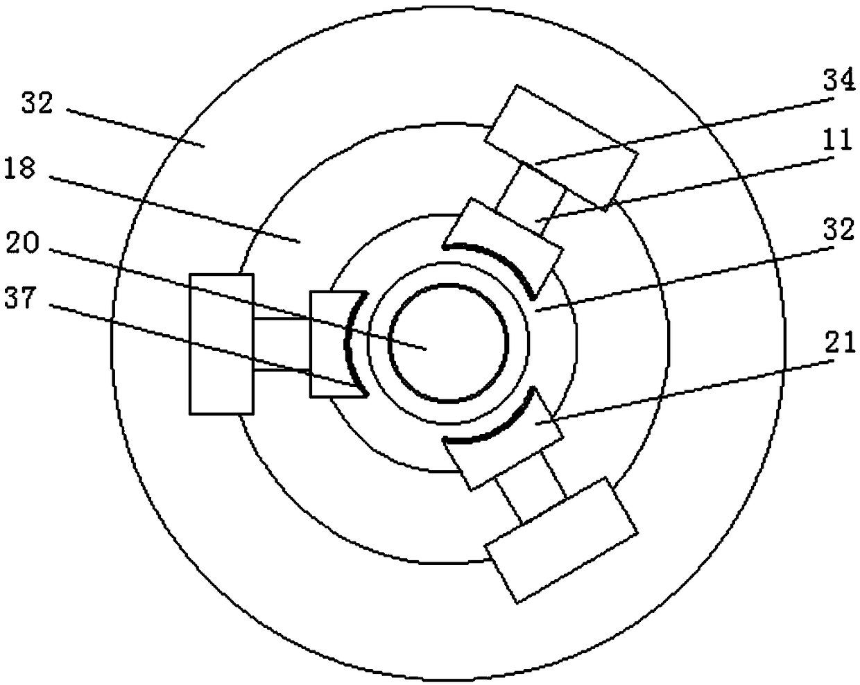 Automatic feeding device for pressure gauge assembler