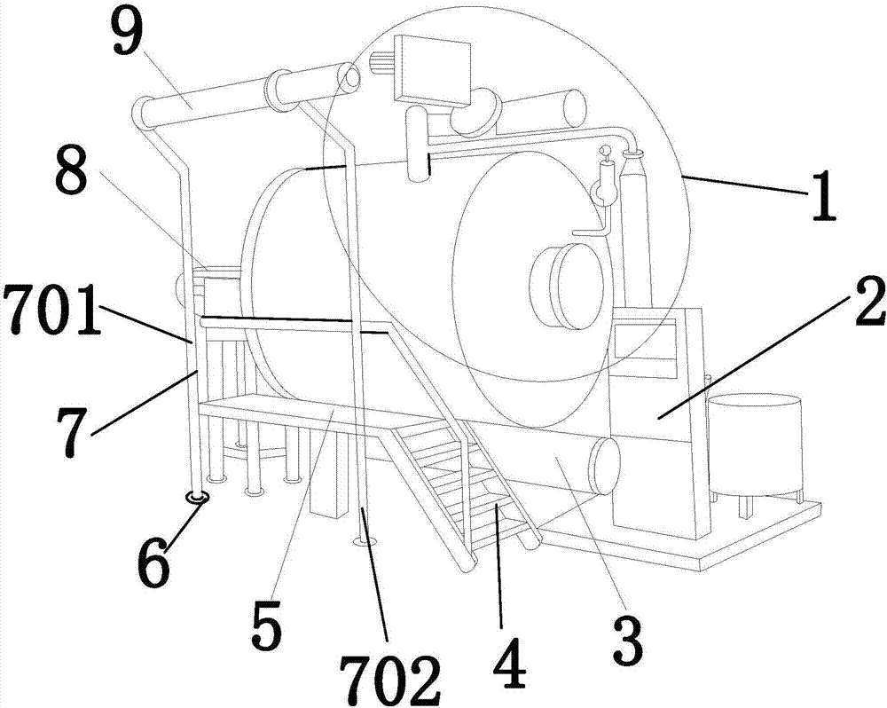 High-quality textile dyeing device