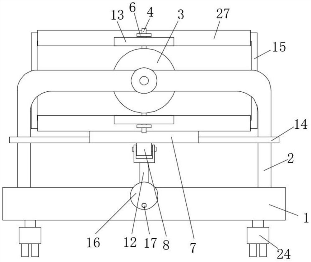 Turning-over device for patients in neurology department