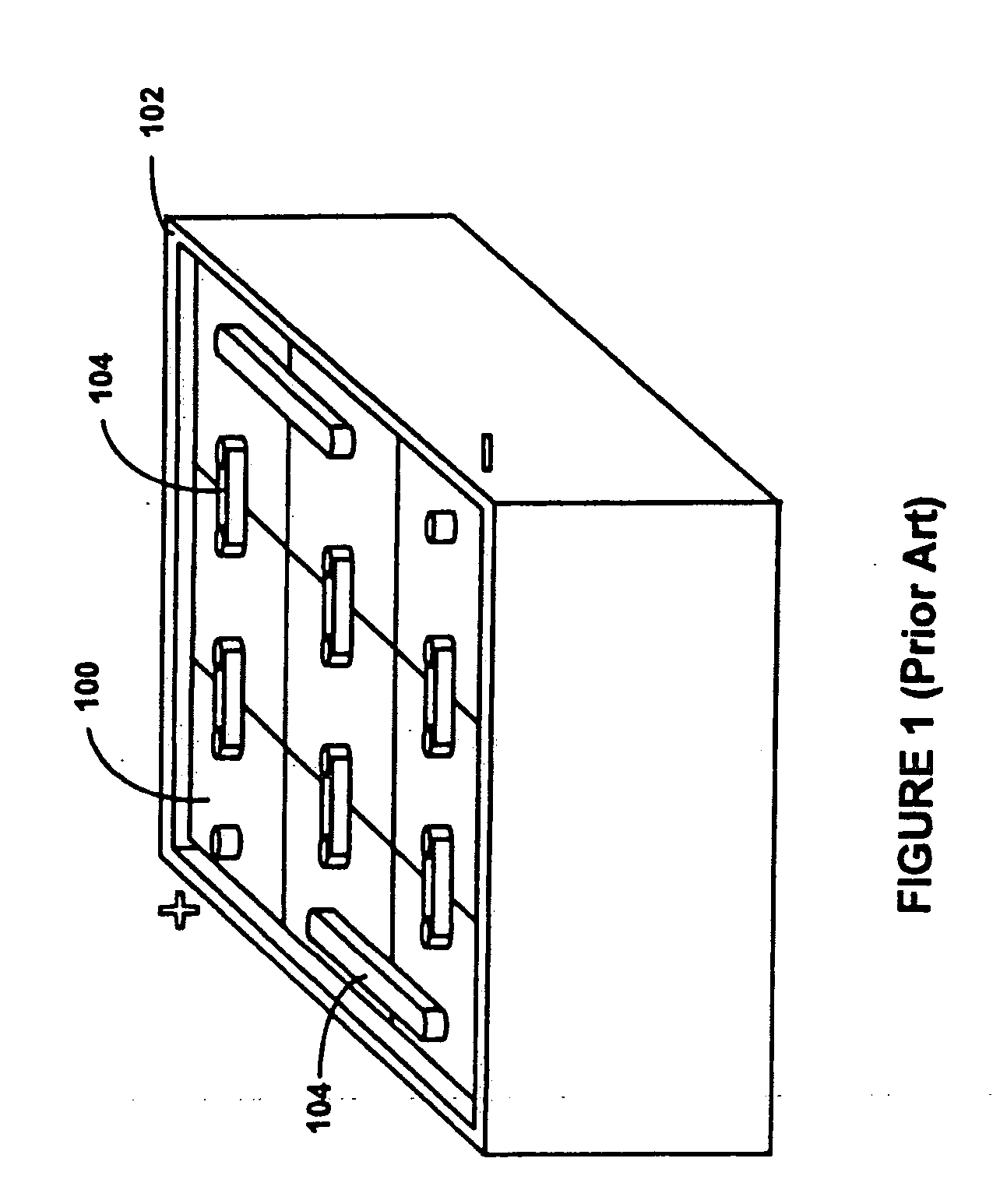 Motive power dual battery pack