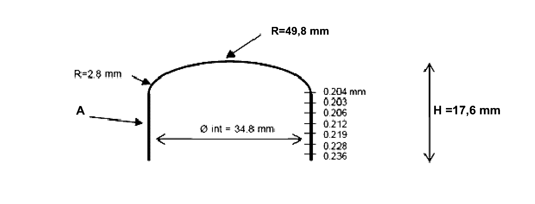 Method for manufacturing brilliant metal sealing caps