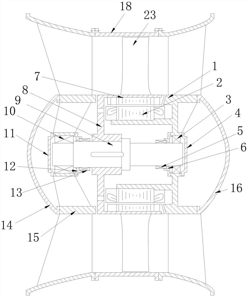 Permanent magnet outer rotor submersible electric pump