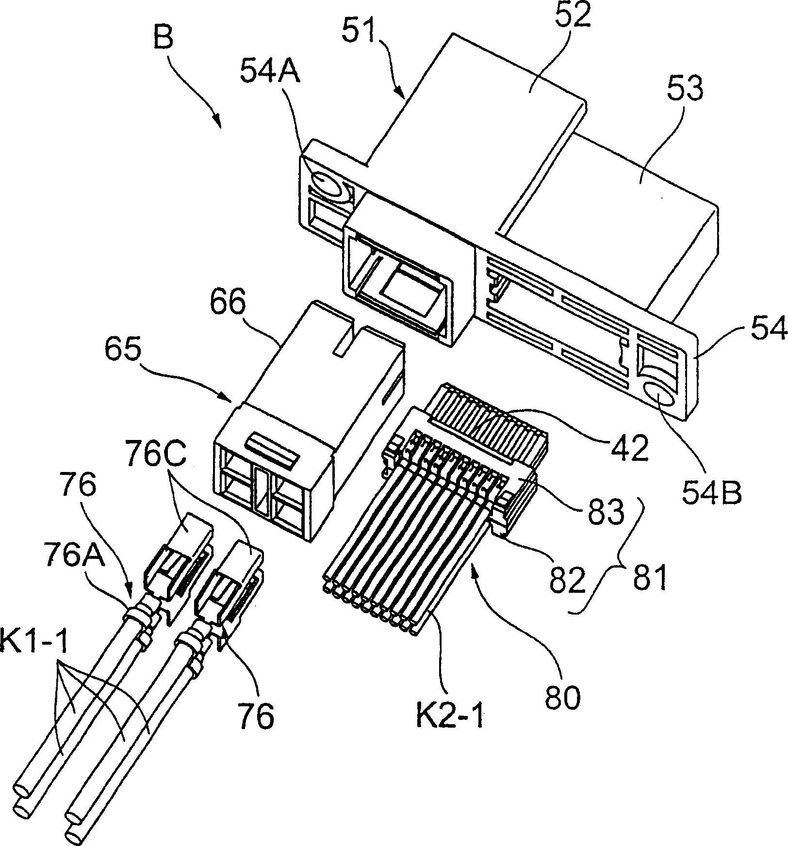 Multi-pole connector