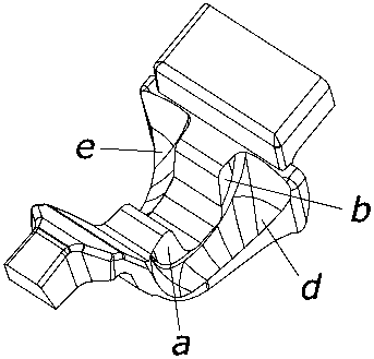 Seven-series aluminum alloy small piece and die casting method thereof