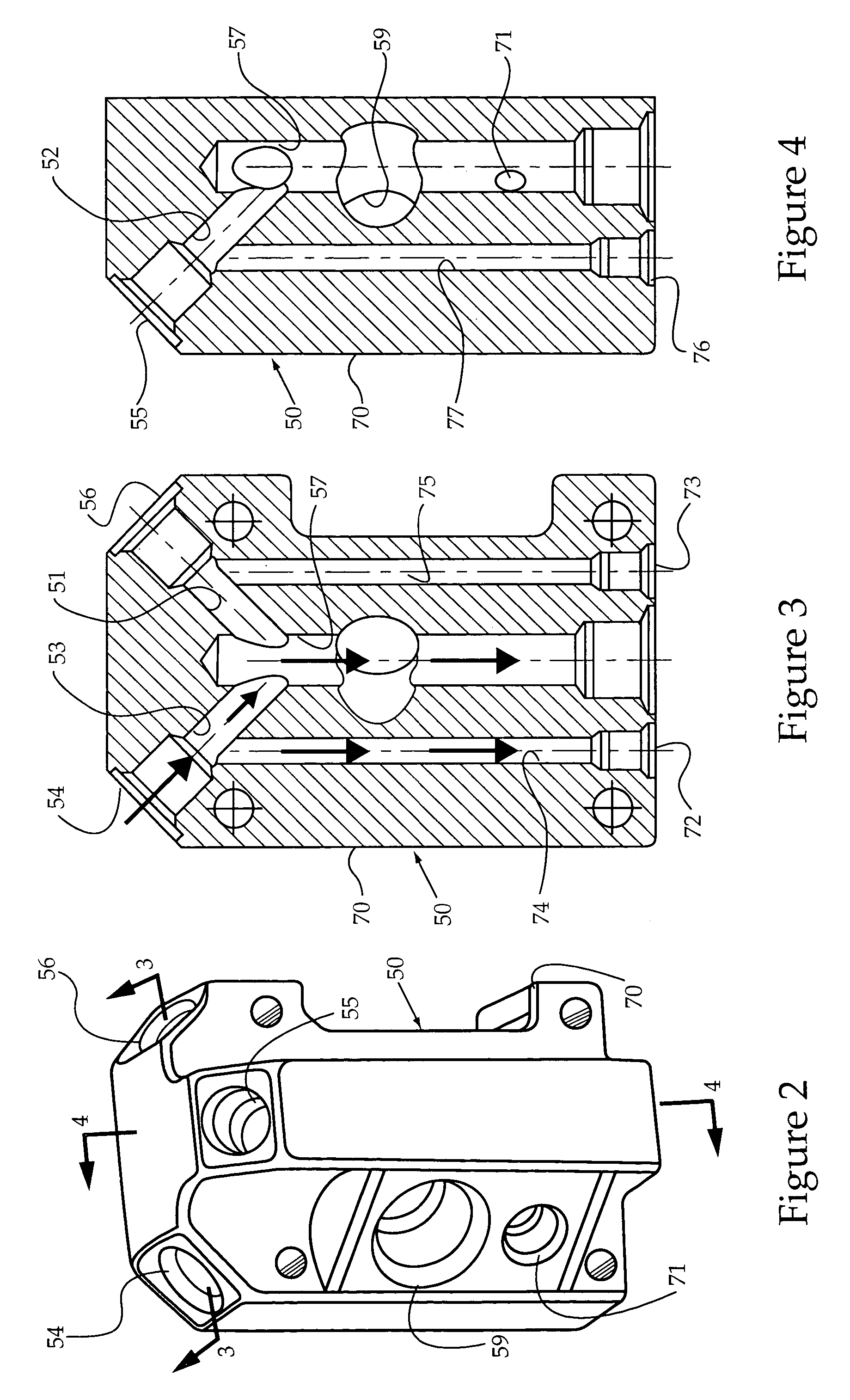 Fuel system with leak location diagnostic features and component for same