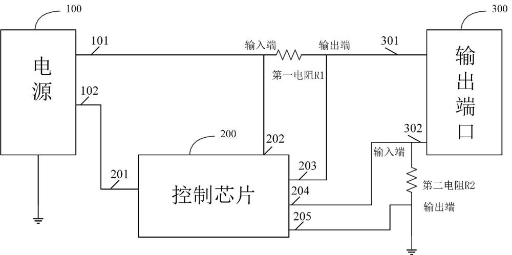 Short-circuit protection circuit, charging power supply and electronic device