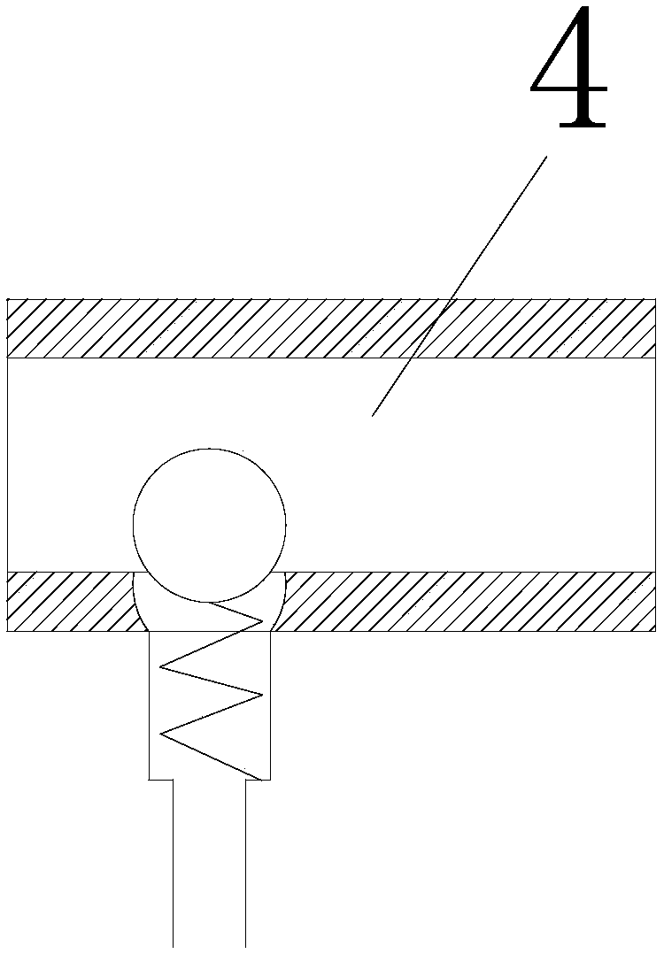 Automatic-evacuation anti-freezing vertical eye washing device