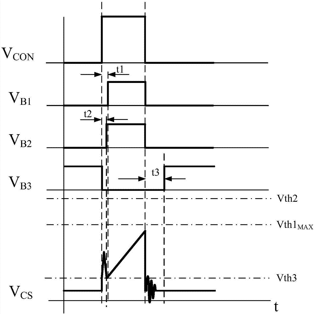 Flyback type power supply control system