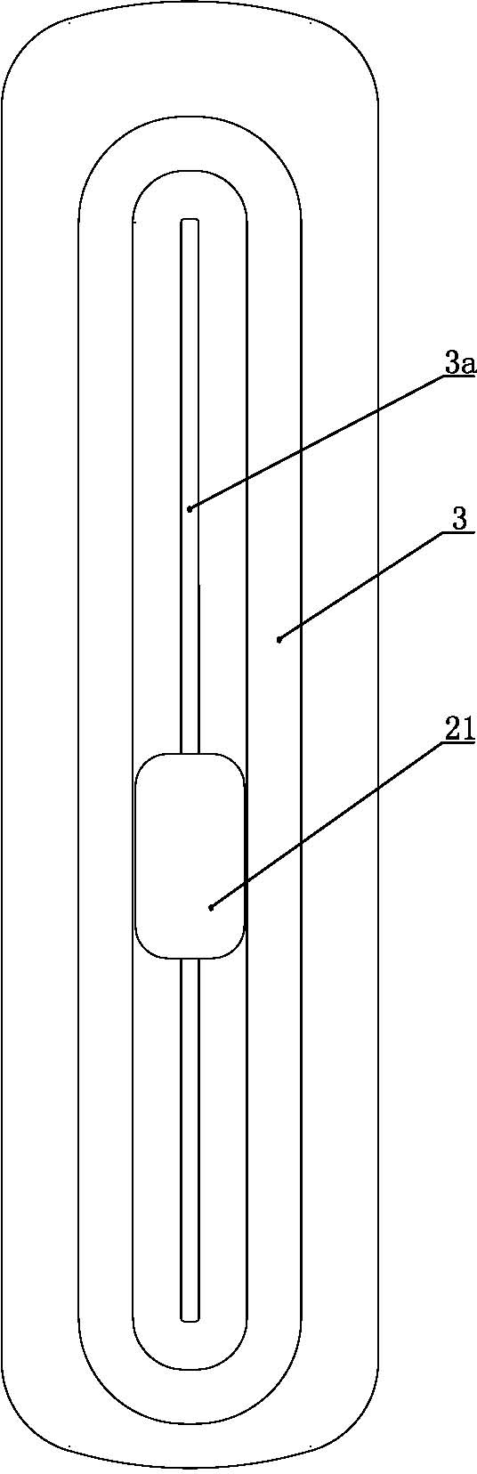 Automatic back scrubbing machine