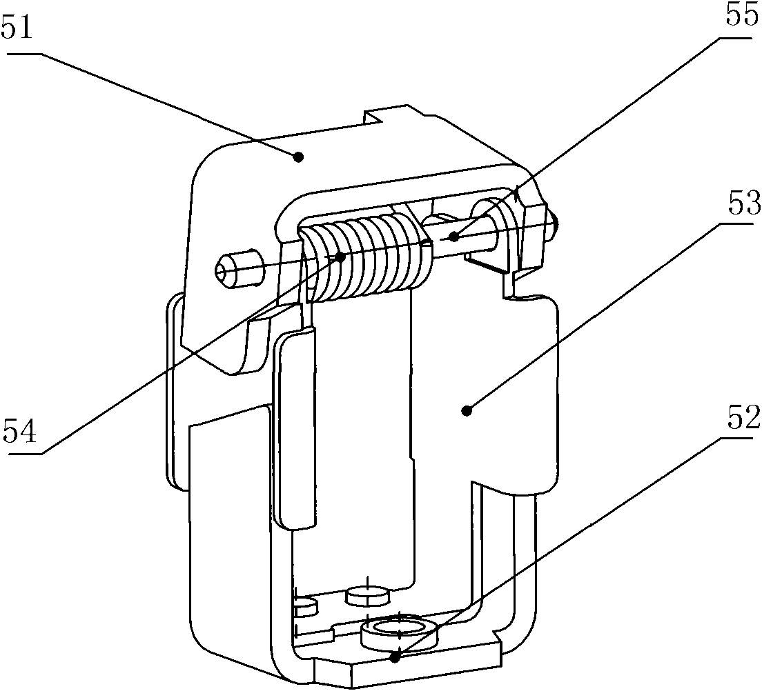 Back-up protection tripping device of electronic type molded case circuit breaker