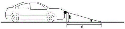 Mobile robot track plotting correcting system based on straight-running intersection and mobile robot track plotting correcting method