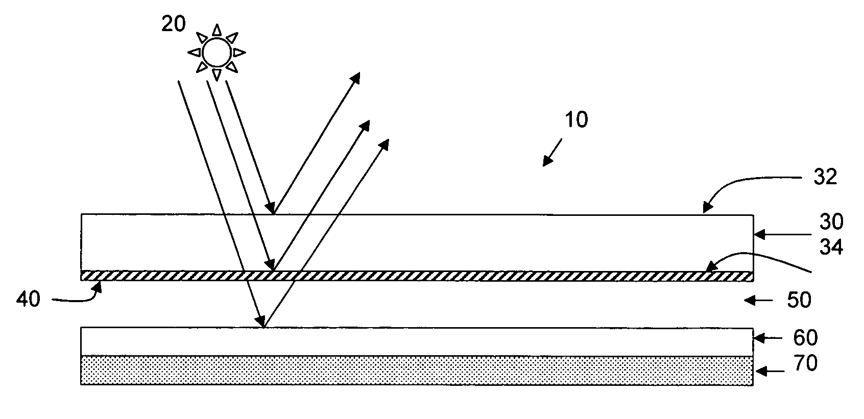 Light emitting device including anti-reflection layer(s)