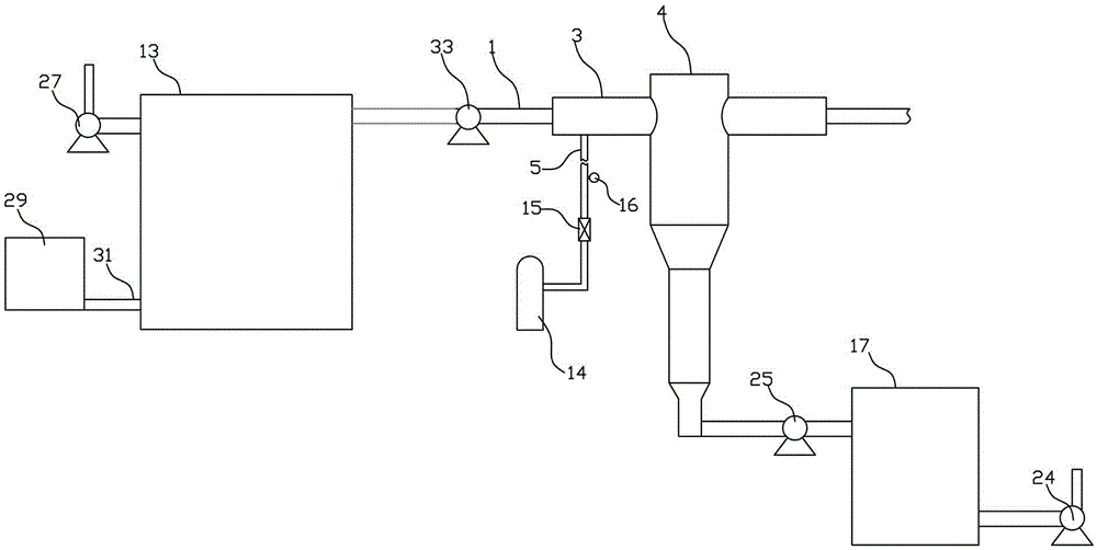 Molybdenum oxide nanoparticle production device and production method