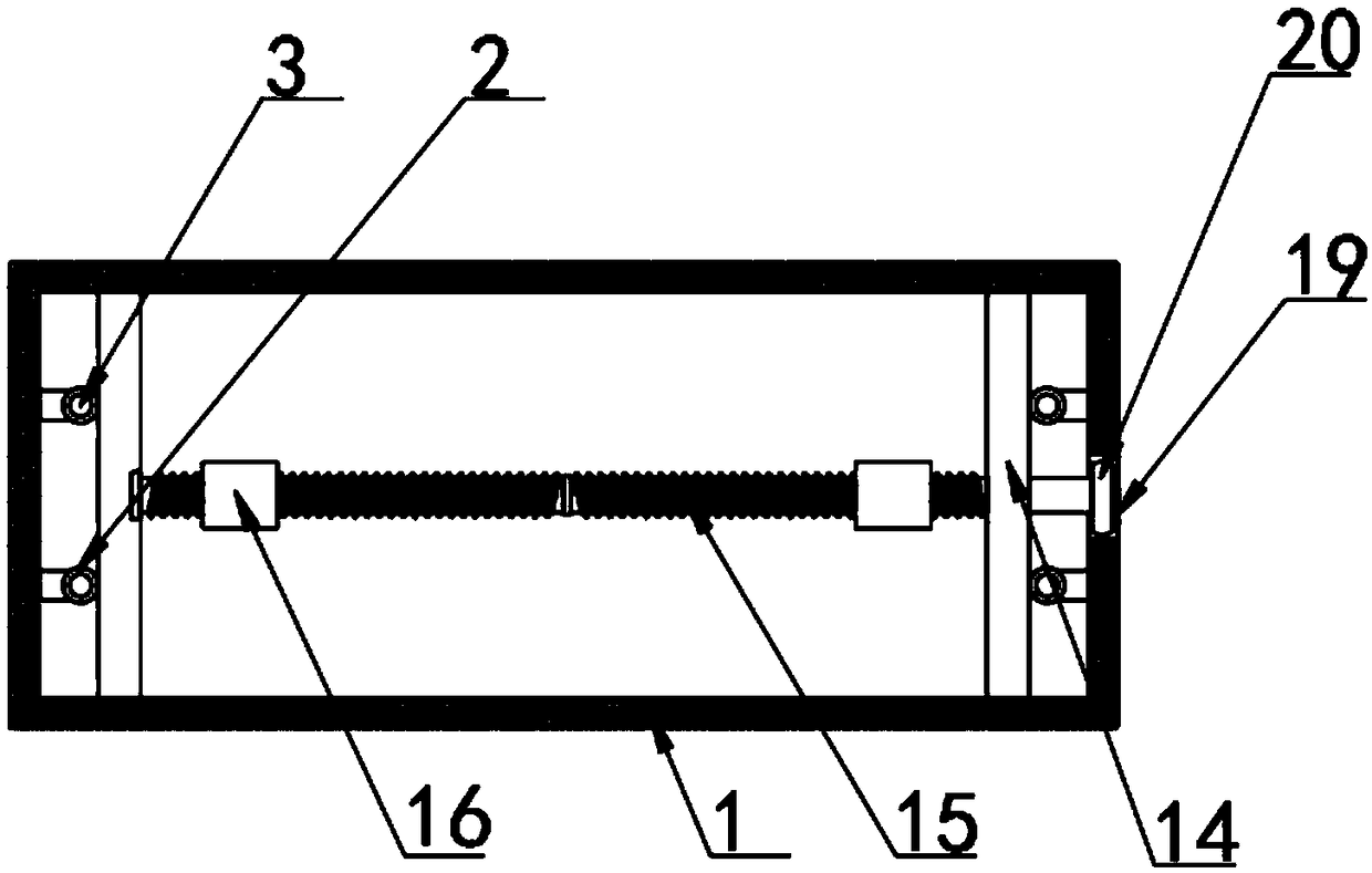 Matrix type audio loudspeaker box with video playing function and playing method