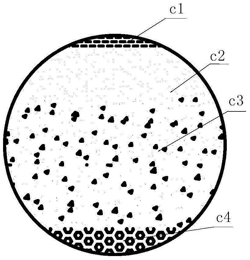 Automatic separating device for fine-sized slime in tailings conveying manifolds