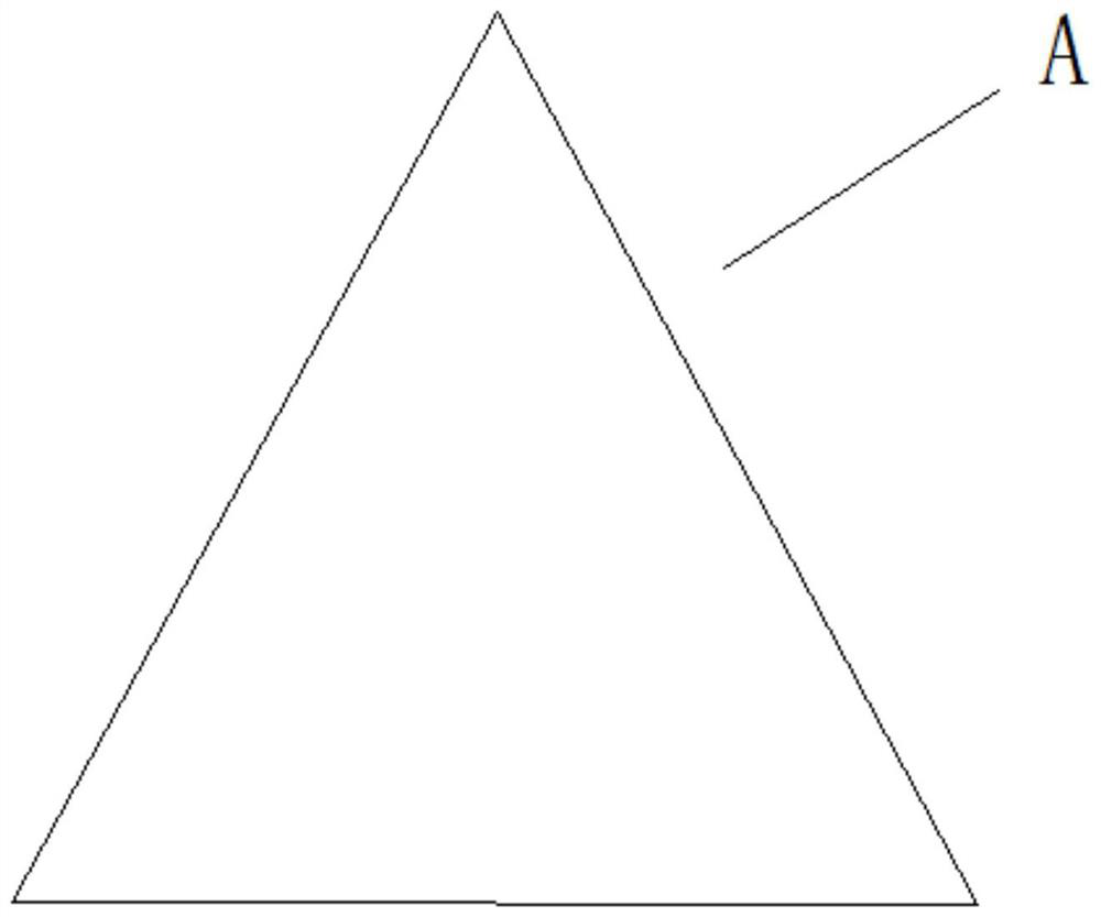 Manufacturing method of PCB equilateral triangle