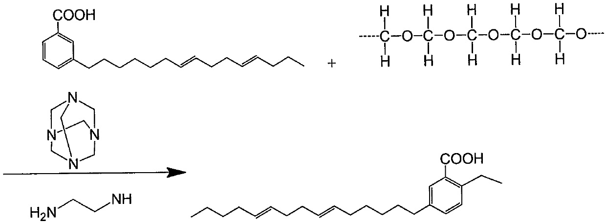 A kind of preparation method of modified phenolic resin