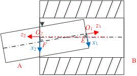 Trajectory planning method for double-robot coordinative assembling based on spline curve B