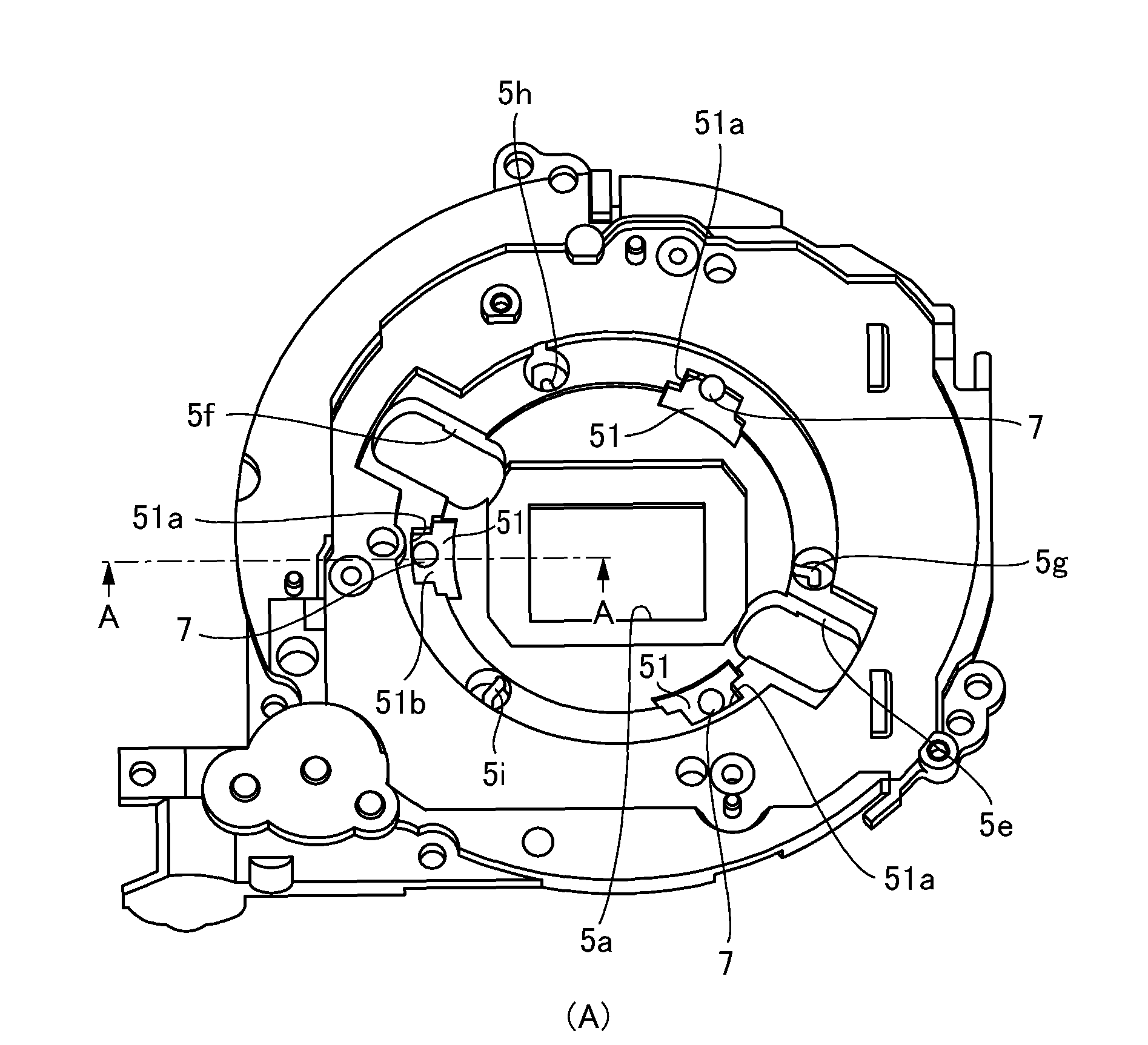 Image blur compensation device and imaging apparatus