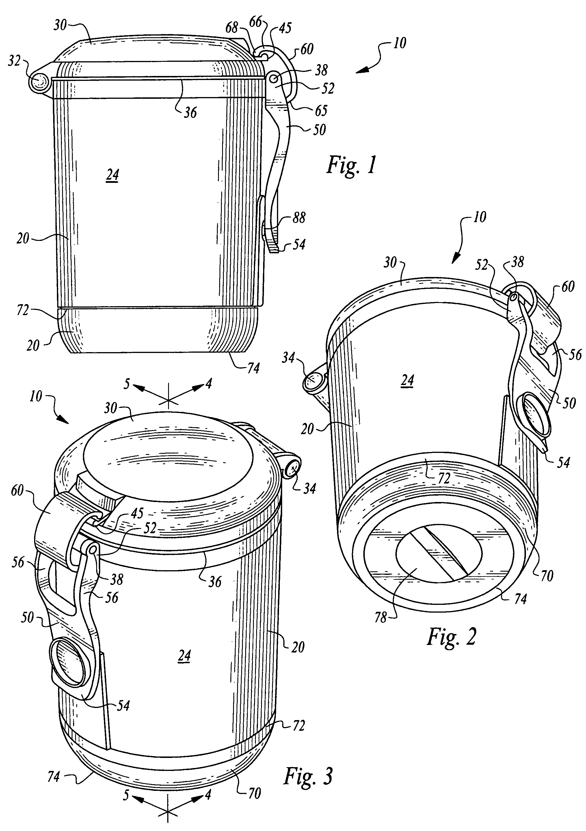 Vacuum storage container