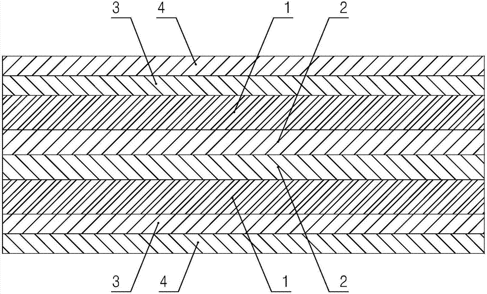 Anti-nuclear radiation composite material