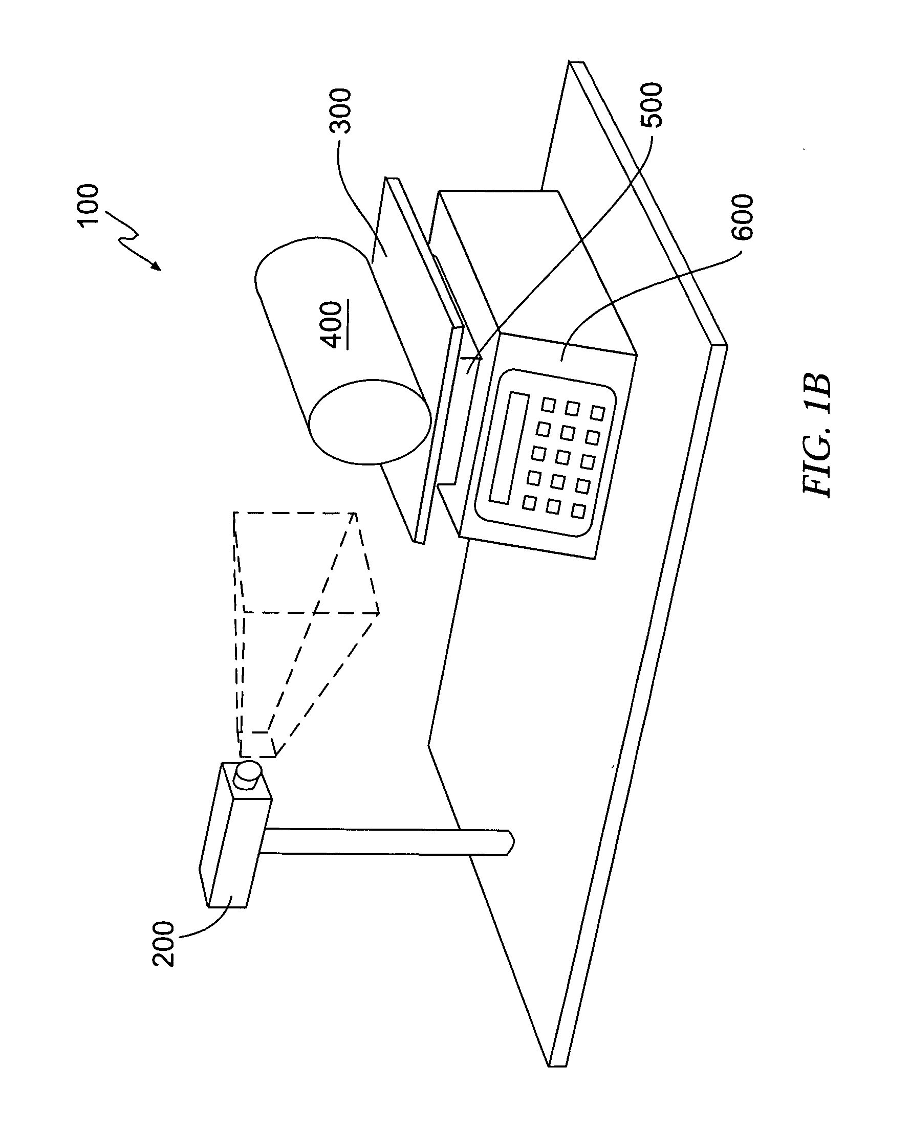 Method of determining a dimension of a sample of a construction material and associated apparatus