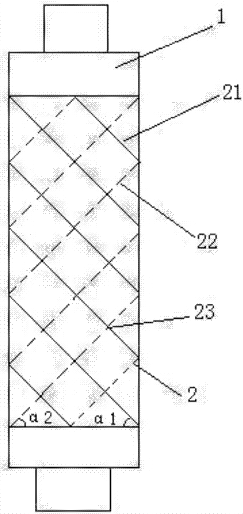 Hot-rolling device for producing three-dimensional roll compacting composite material