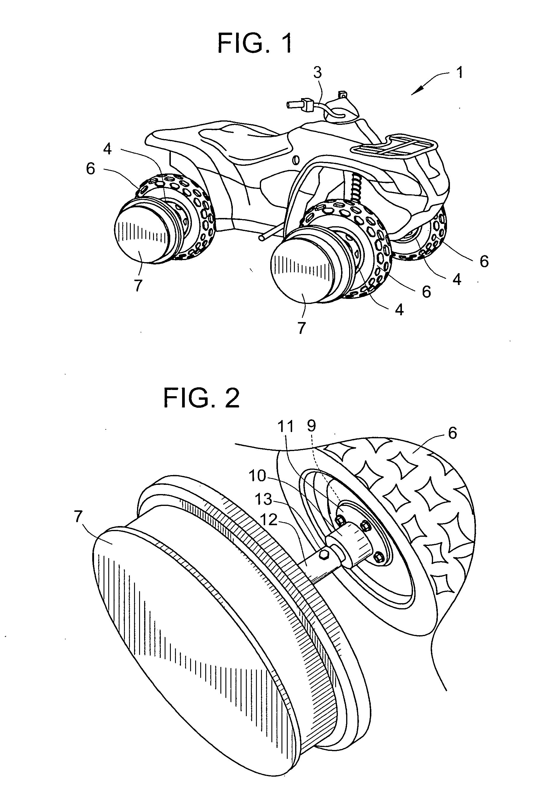 Convertible road and rail wheel assembly