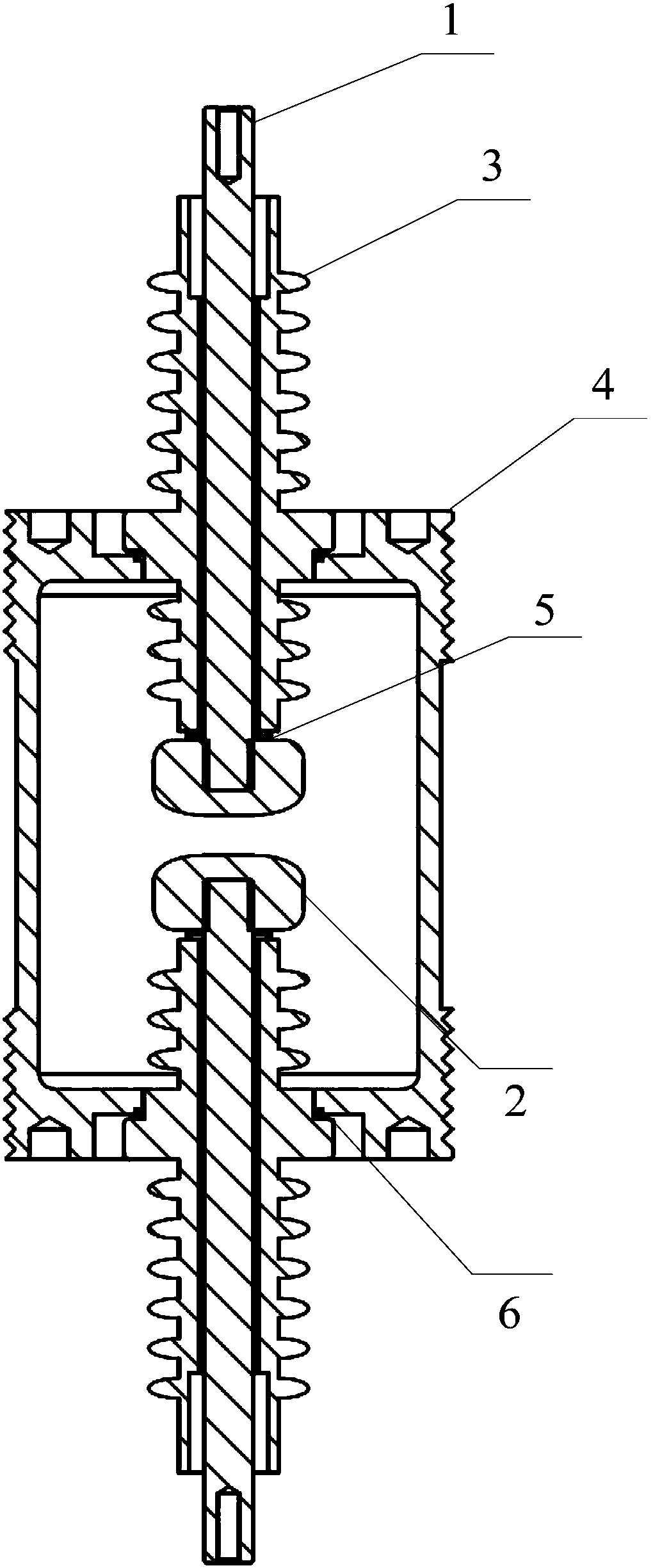 A self-breakdown gas switch with high temperature resistance and high reliability