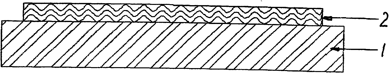 Manufacturing method of resistance strain gage based on ion beam technology