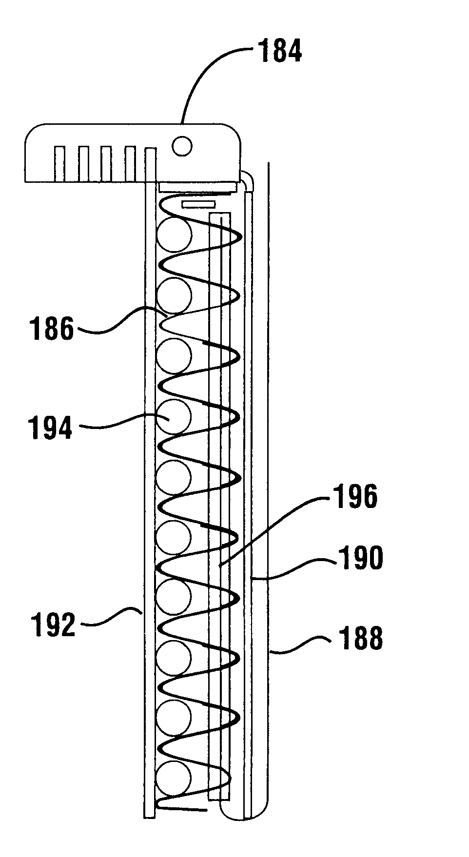 Apparatus for dispensing medical items