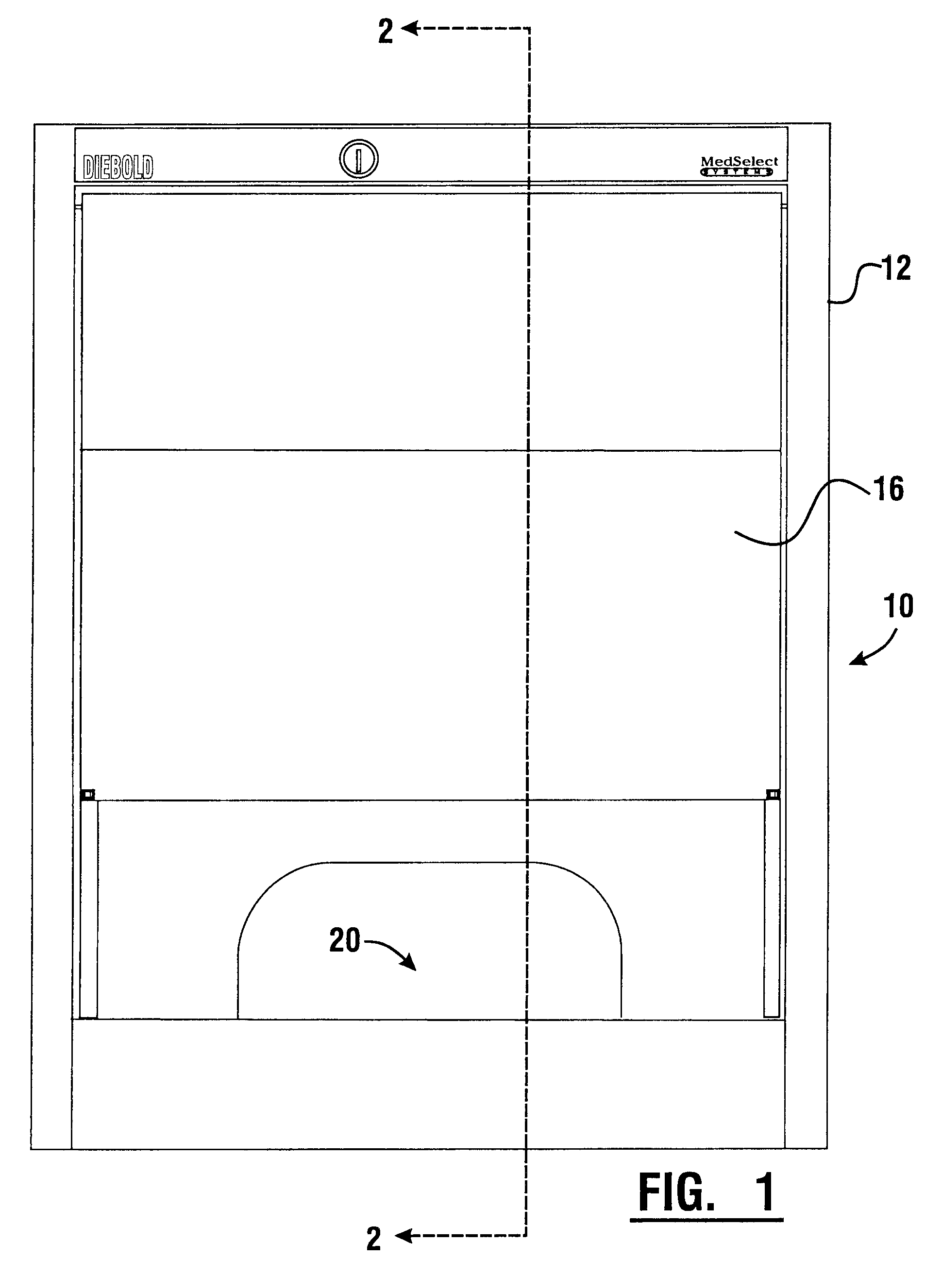 Apparatus for dispensing medical items