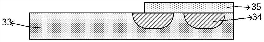 Low emi deep trench isolation trench type power semiconductor device and manufacturing method thereof