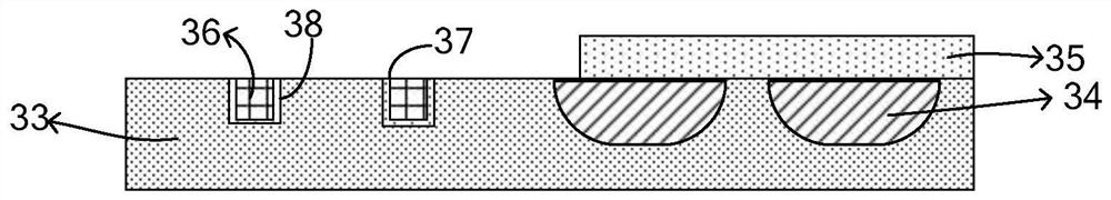 Low emi deep trench isolation trench type power semiconductor device and manufacturing method thereof