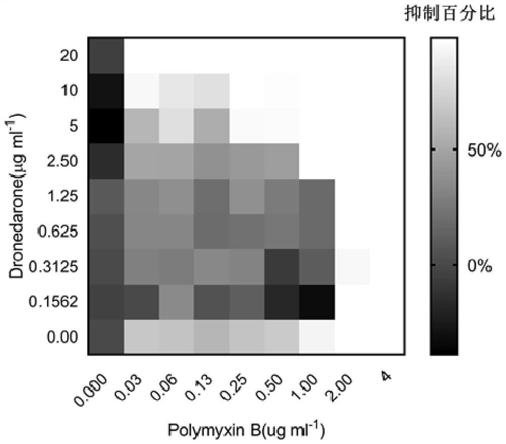 Polymyxin antibiotic synergist and anti-gram-negative bacteria pharmaceutical composition