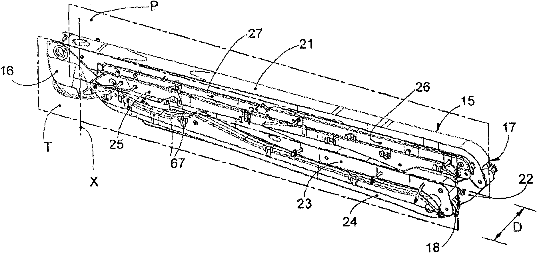 Arm support of concrete pump truck and concrete pump truck