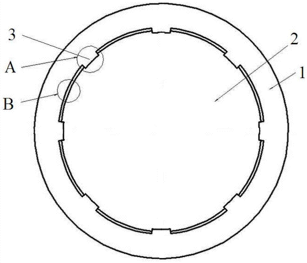 Press ring and semiconductor processing device