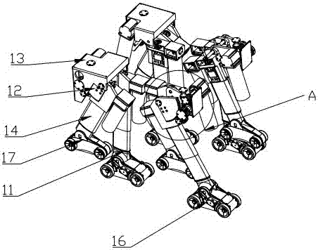 Stair-climbing and obstacle-crossing robot