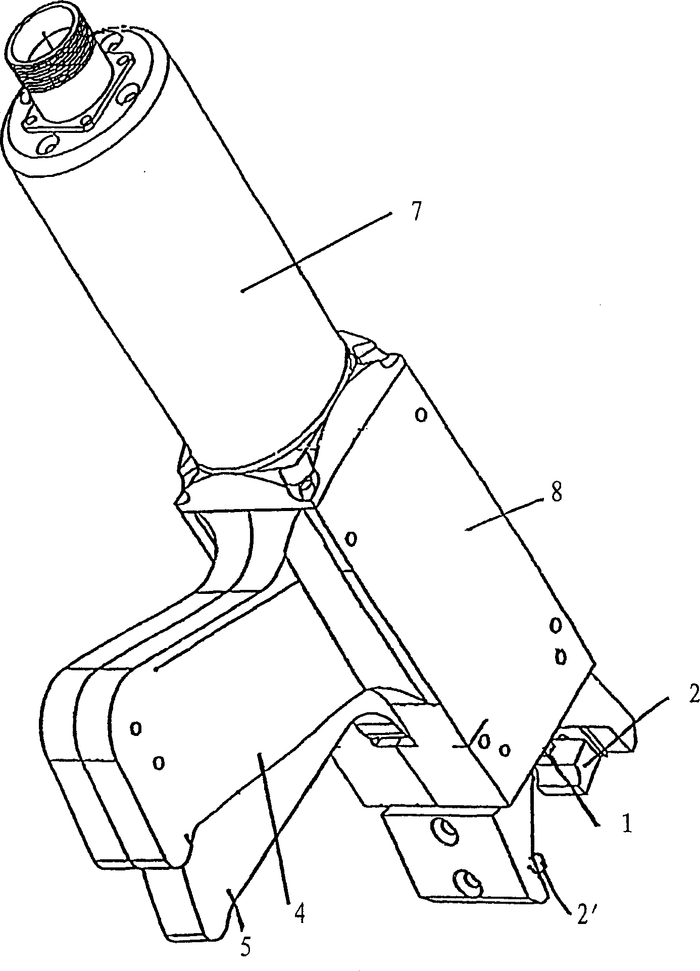 Device for ultrasonic welding