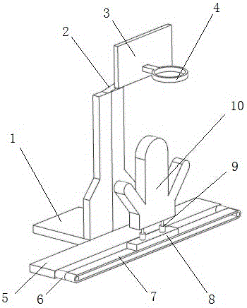 Basketball practice stand