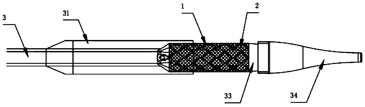 Completely degradable covered stent and covered stent system