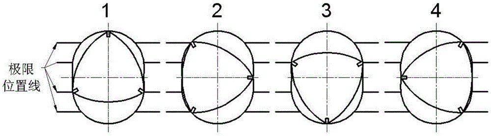 Extrusion type eccentric rotor pump and use method thereof