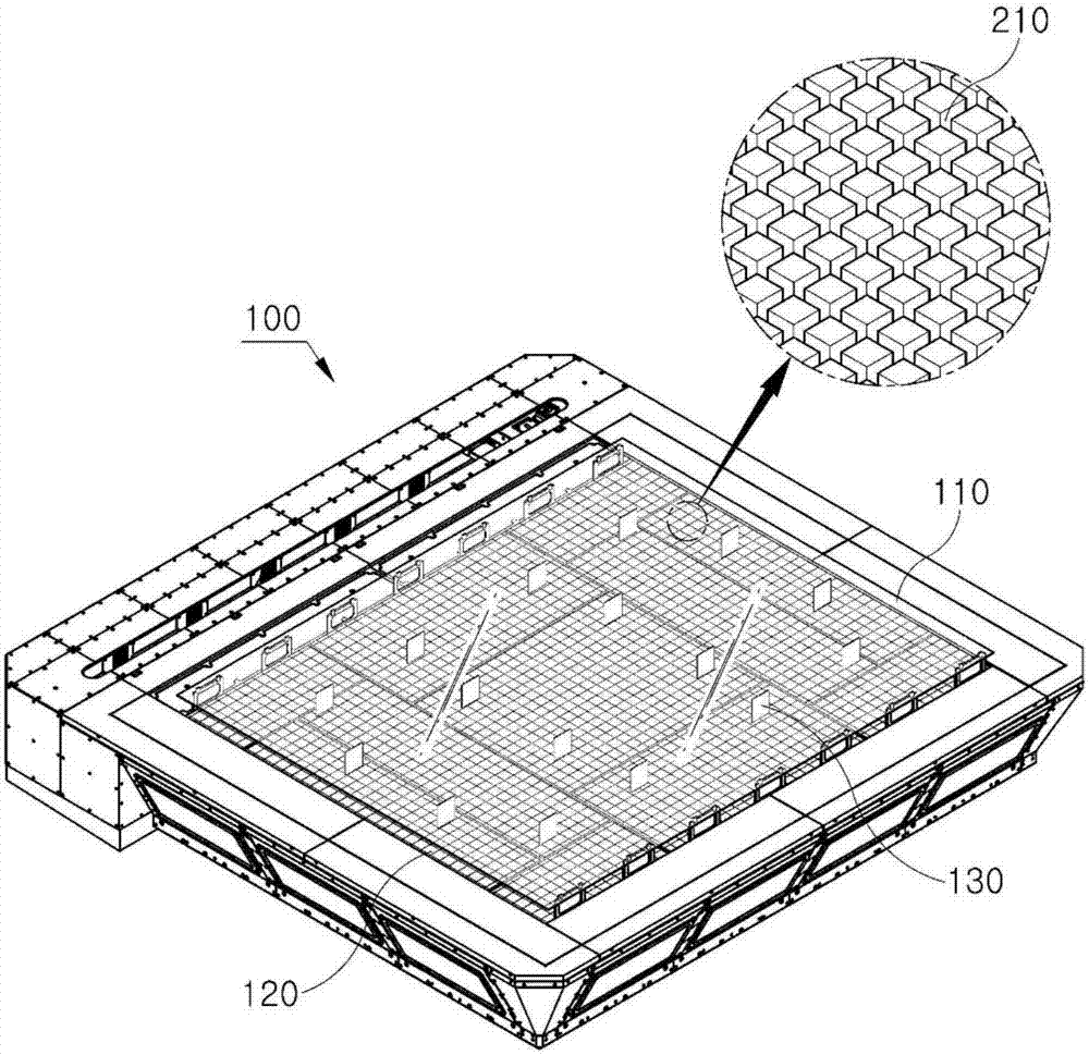 Substrate supporting module for excimer laser annealing apparatus